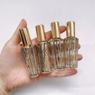 15ml 15ml Vintage Metal Perfume Bottle Arabian Style Essential Oil Bottles Empty Refillable Bottles Container Wedding Decoration Gifts Perfume Bottle Atomizer Ultra Mist Sprayer