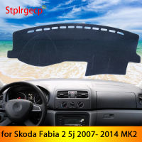 for Fabia 2007~2014 MK2 Anti-Slip Dashboard Cover Pad Car Accessories Sunshade Car 2008 2009 2010 2011 2012