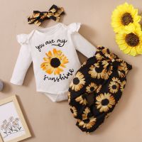 3Pcs Newborn Girl Clothes Set 3 6 Months Baby Girl Clothes Toddler Girl Outfits Baby Bodysuit + Pants Infant Kids Clothing  by Hs2023