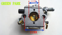 WT840A 3800 38cc 4100 41cc Chainsaw คาร์บูเรเตอร์สำหรับชิ้นส่วนเลื่อยโซ่ WALBRO Carb.type