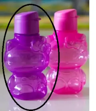 Tupperware Tuppy Mummy - Hello Kitty Bottle (Black) 450ml - Limited  Edition. Flip top. BPA Free Ready stock. 1 pcs left. #tupperware  #tupperwaresingapore #tupperwaresg