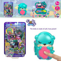 ชุดของเล่นพกพา Polly Pocket พิพิธภัณฑ์สัตว์น้ำ ราคา 1190.- บาท