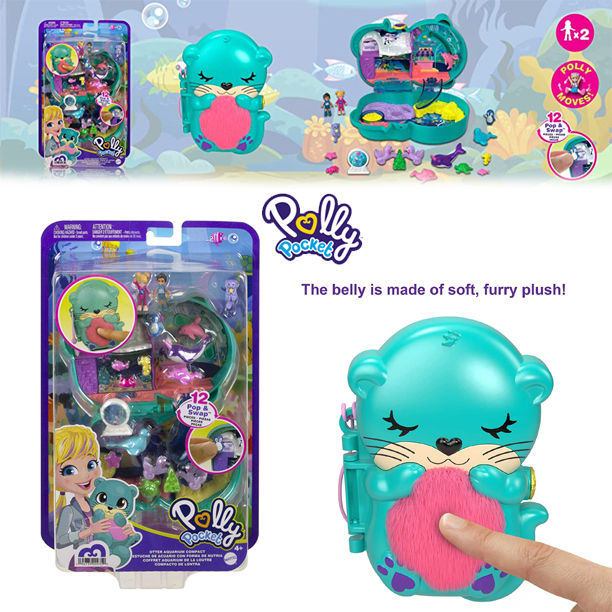 ชุดของเล่นพกพา-polly-pocket-พิพิธภัณฑ์สัตว์น้ำ-ราคา-1190-บาท