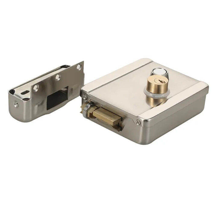 Smart Electric Gate Door Lock Secure Electric Metallic Lock Door Access