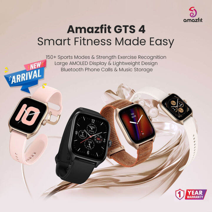 Amazfit GTS 4 Smartwatch Smart Fitness 150+ Sports Modes