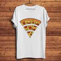 Wifi Signal Pizza Funny T Shirt Homme Men White Tshirt Cool Hipster Geek