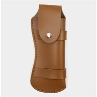 、‘】【 Sheath Holster Pocket Hunt Leather Sheath Holder Belt Loop Case Flashlight Case Fold  Tool Camp Outdoor Carry