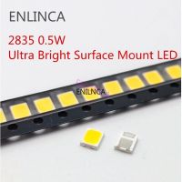 100ชิ้น/ล็อต SMD LED 2835ชิปสีขาว0.5 W 3V 6V 9V 18V 50-55LM Ultra Bright Surface Mount LED Light Emitting Diode Lamp