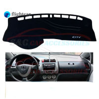 Fflightcar รถสำหรับ Honda City 2003 2004 2005 2006 2007 2008คุณภาพสูงแผ่นกันลื่นฝาปิดแผงควบคุมแดชบอร์ด