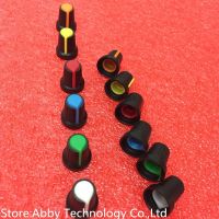 【CW】 100pc Potentiometer knob / diameter 6mm Knob (various colors) 15MM x 17MM high