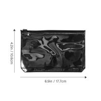 ∋☊❈ 20 Pcs Loose Leaf Zipper Bag Business Card Pouch Plastic Zipper Bags Binder Designed Extra Thick Storage Reusable Bags