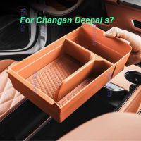 รถคอนโซลกลางกล่องเก็บที่เท้าแขนสำหรับ Changan Deepal S7 2023จำแนกขยาย Stowing อุปกรณ์ตกแต่งภายใน