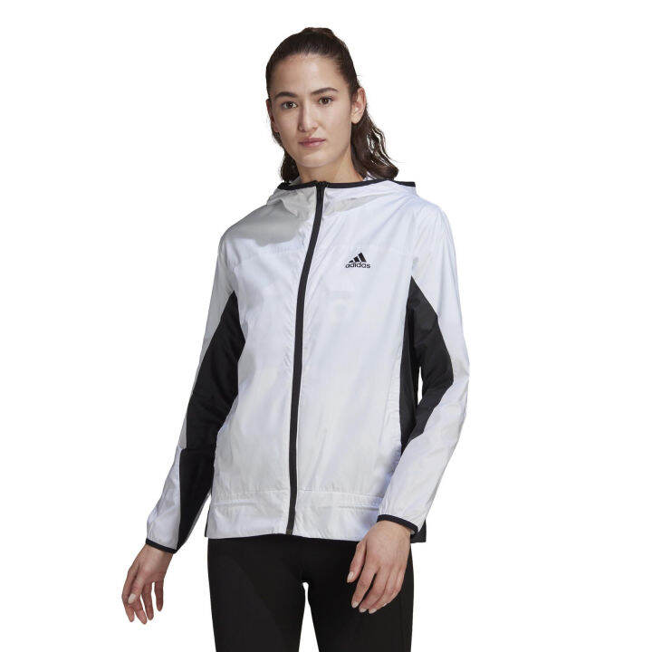 แจคเกตกันลมอดิดาสของแท้-รุ่นaeroready-logo-running-windbreaker-hf2149