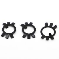 GB858 Lock Gasket Washers M10 M12 M14 M16 M18 M20 M24 M36 Black Steel Lock Spacer Retaining Stop Washers For Slotted Round Nuts