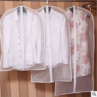 Hot Clothes Hanging Garment Dress Clothes Suit Coat Dust Cover Transparent Wardrobe Storage Bags Wardrobe Organisers