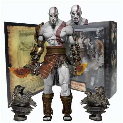 Ultimate Edition Ghost Of Sparta Kratos หุ่นแอคชั่น NECA God Of War 3 Cratos โมเดลของเล่นการผจญภัยเกมรูปแอคชั่นที่สามารถเคลื่อนย้ายได้
