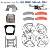 สำหรับ DJI Mini 2อุปกรณ์ลงจอดเลนส์ฮูดใบพัดที่เก็บใบพัดอุปกรณ์เสริมแบตเตอรี่สำหรับ Mavic Minid/dji Mini 2 /Se Drone