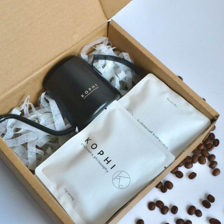 DISCOVERY Kettle Kit • Specialty Coffee by KOPHI 12G x 10 Drip Bag