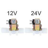 ปกติปิดน้ำโซลินอยด์วาล์ว DC 12V DC 24V AC 220V ไฟฟ้า 3/4 วาล์วควบคุมน้ำ Diverter Device