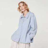Retro Seam Long Sleeve Shirt-TAKTAI