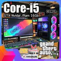 คอมพิวเตอร์ ครบชุด พร้อมใช้ Core-i5 /GTX Vga Card /Ram 16Gb  ทำงาน ตัดต่อกราฟิก เล่นเกมส์ ตอบโจทย์ทุกการใช้งาน