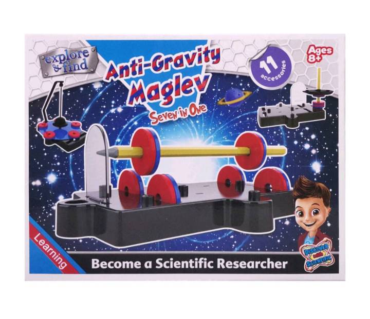 anti-gravity-maglev-learning-diy-ชุดการเรียนรู้วิทยาศาสตร์เกี่ยวกับแรงโน้มถ่วงและเทคโนโลยีสนามแม่เหล็ก