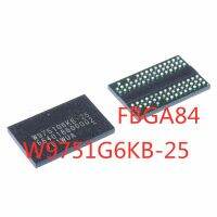 5PCS/LOT 100% Quality  W9751G6KB-25 W9751G6KB FBGA84 512Mbit DDR2 32M*16 memory IC chip New Original