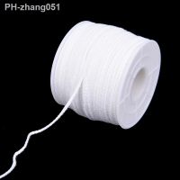 1x Spool of Unwaxed Cotton Square Braid Candle Wicks Candle Wax Core 61m X 2mm for Candle Making Craft DIY Candle Wicks Supplies