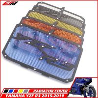 Motorcycle Accessories R3 CNC Radiator Cover Radiator Grille Guard Cover Tank Protector For YAMAHA YZF R3 YZF-R3 YZFR3 2015-2020