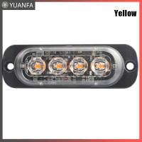 【Flash Sale】 4LED Car Warning Light Grill breakdown ไฟฉุกเฉิน LED ไฟด้านข้างยาว