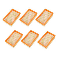 6-Pack Filter for Karcher MV4 MV5 MV6 WD4 WD5 WD6 Vacuum Cleaner, Replacement Parts Liver Filter