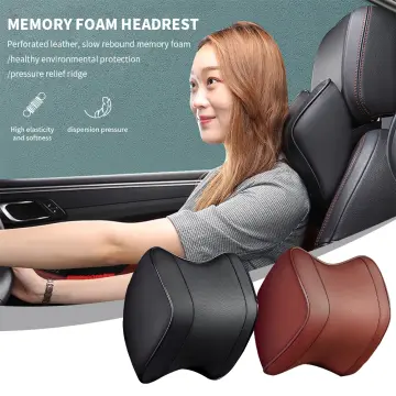 1pc Car Neck Pillow, Aircraft Grade Headrest For Summer Driving, Neck  Support Cushion For Car Seat
