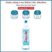 Freeship toàn quốc Nước uống I-on life kiềm ALkaline 1.25L số lượng 1 chai