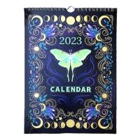 2023 Wall Calendar 12 Months 2023 Weekly Planner with Animal Star Grass Monthly Colorful Wall Calendar Home Decorations for Home Office charming