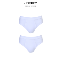 JOCKEY กางเกงในชาย COTTON STRETCH รุ่น KU 1046 ทรง BREIF สีขาว (แพ็ค 2 ชิ้น)