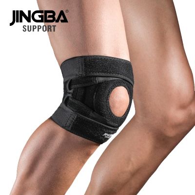 JINGBA SUPPORT 1PC Adjustable Knee Arthritis Joints Protector Sport Support Rodilleras Drop Shipping
