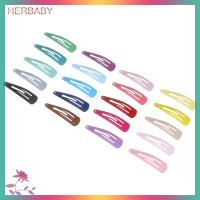 HERBABY คลิปหนีบผมสีลูกกวาด20ชิ้น เซ็ตกิ๊บหนีบผมเด็กผู้หญิงอุปกรณ์เสริมผม