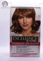 ครีมเปลี่ยนสีผม LOREAL PARIS EXCELLENCE No. 6.30 (บลอนด์เข้มประกายทองแดง)(Golden Dark Blonde)