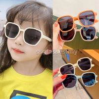 【hot sale】◆∋☌ D03 Fashionable childrens box sunglasses for boys and girls glasses UV-proof cute baby sun-shade sunglasses