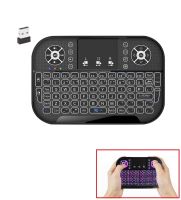 A8 Mini Bluetooth-compatible Keyboard 2.4G Dual Mode Handheld Fingerboard Backlight Mouse Remote Control For Windows Android TV