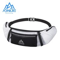 AONIJIE W8113 Sports Multi Functional Waist Bag Running Fanny Pack With Zipper Adjustable Waistband For Hiking Marathon Climbing Running Belt