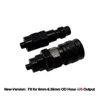 New HPA (US Foster) 23-2 Male / 2302 Female Quick Disconnect QD Push-In Plug Fitting to 6MM - 6.35MM OD Hose For Pneumatic Tools Pipe Fittings Accesso