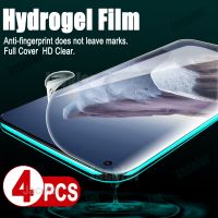 4PCS Screen Gel Protector For Xiaomi 11 Ultra Lite 11t Pro 10t 12X 12 Mix 4 Civi Hydrogel Safety Front Film 11Ultra Not Glass