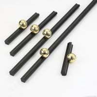 Modern Knurled Ball Cabinet Handle ตู้เสื้อผ้าตู้ประตูลิ้นชักดึงห้องนอนประตู Knobs Decor เฟอร์นิเจอร์จับ Hardware