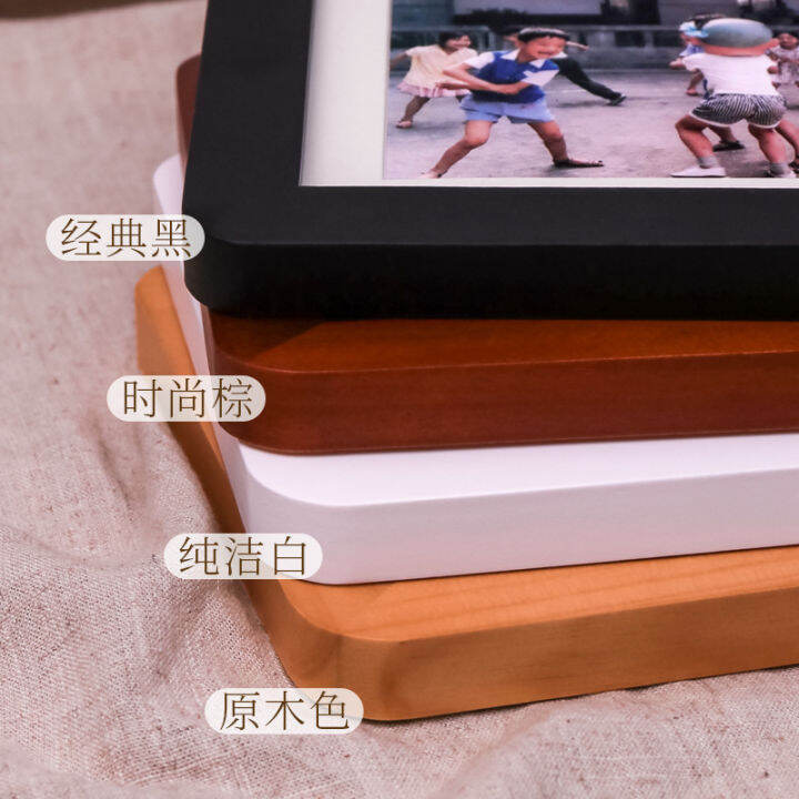 กรอบรูปไม้แข็งโค้งมนสุดสร้างสรรค์แขวนบนผนังกรอบรูปกรอบรูปกระดาษแข็ง-a4ขนาด6นิ้ว7นิ้ว8นิ้ว10นิ้วการจัดวางโต๊ะการติดตั้งบนกรอบรูป