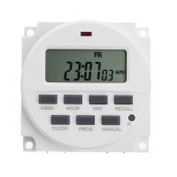 15.98นิ้ว LCD Digital Timer 12V สำหรับ DC 7วันโปรแกรมได้สำหรับสวิตช์เวลา TM61