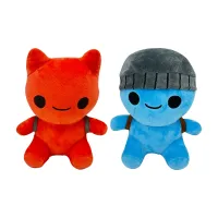 รุ่นใหม่ข้ามพรมแดน Kinie &amp; Evie Plush ของเล่นตุ๊กตาอีวี่ ตุ๊กตาตุ๊กตารอบเกม