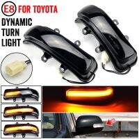 Rearview Side Mirror LED Dynamic Turn Signal Light For Toyota RAV4 XA30 Vanguard Previa XR50 Estima Alphard AH20 Vellfire Noah