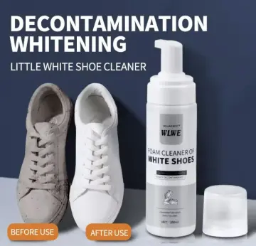 30ml White Shoes Cleaner No Wash Polishing Decontamination White Shoes  Cleaner Gel