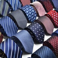 Fashion Mens Colourful Tie Silk  Formal Ties Necktie Narrow Slim Skinny Cravate 7.5cm Neckties Ties